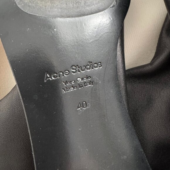 Acne Studios "Bertine" Boots in Black, size 40 - Picture 7 of 11